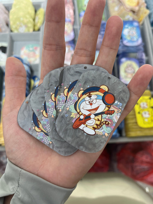 #7 acrylic pendants (4pcs)
